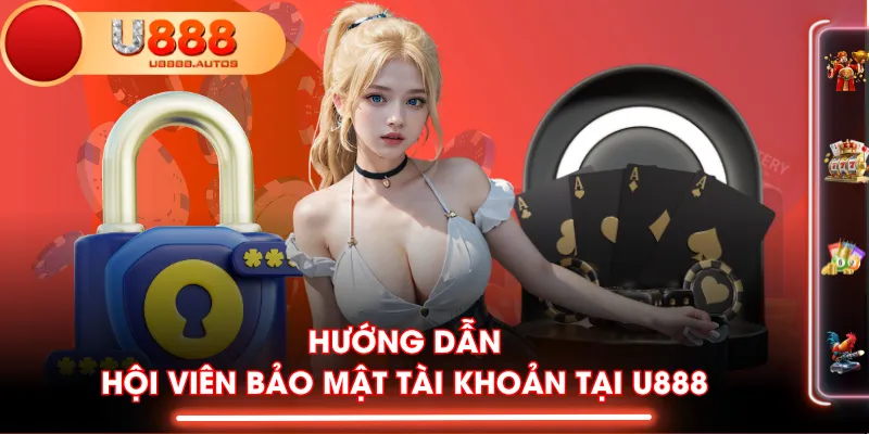 Hướng dẫn hội viên bảo mật tài khoản tại U888