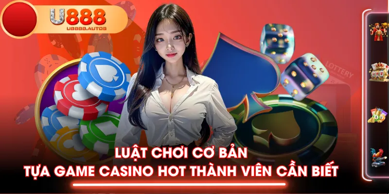 Luật chơi cơ bản tựa game casino hot thành viên cần biết