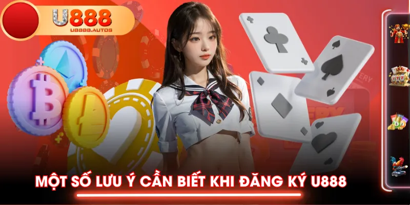 Một số lưu ý cần biết khi đăng ký U888