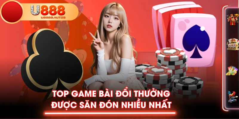 Top game bài đổi thưởng được săn đón nhiều nhất